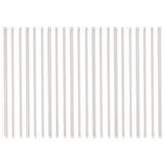 Papir ukrasni dvoslojni rebrasti B2 pk10 300g Heyda 20-47132 00 bijeli