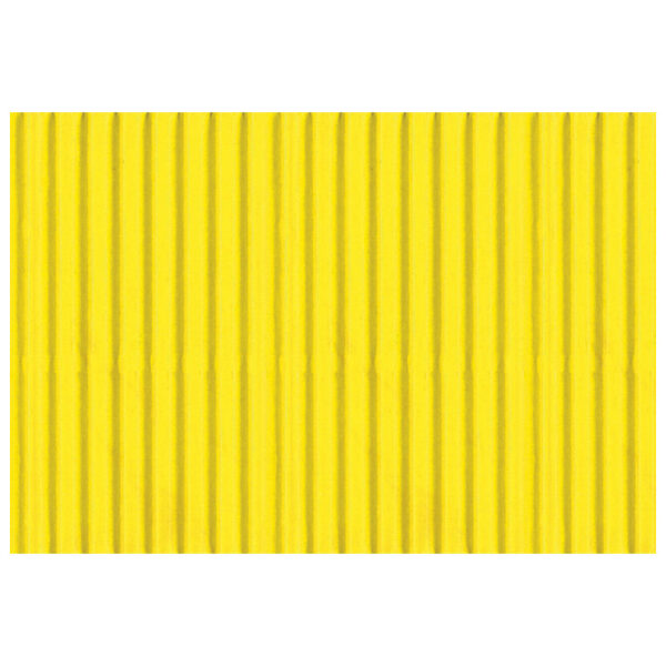 Papir ukrasni dvoslojni rebrasti B2 pk10 300g Heyda 20-47132 15 limun žuti