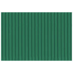 Papir ukrasni dvoslojni rebrasti B2 pk10 300g Heyda 20-47132 57 zeleni