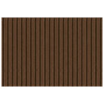 Papir ukrasni dvoslojni rebrasti B2 pk10 300g Heyda 20-47132 77 smeđi