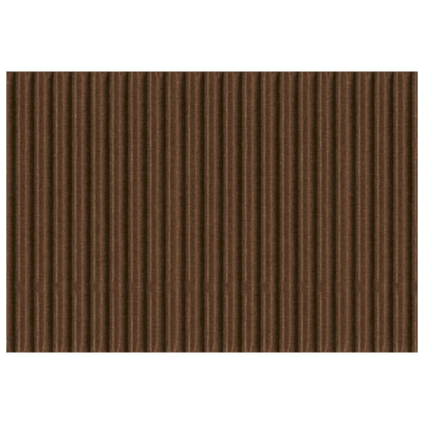 Papir ukrasni dvoslojni rebrasti B2 pk10 300g Heyda 20-47132 77 smeđi