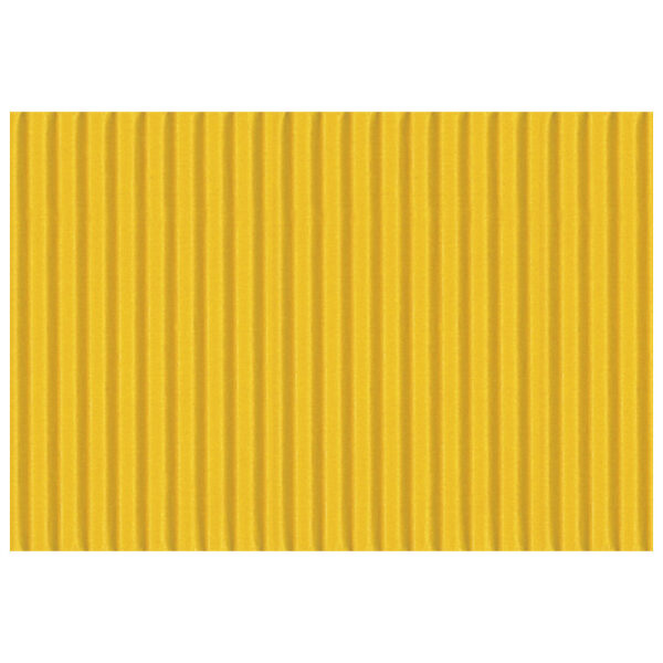 Papir ukrasni dvoslojni rebrasti B2 pk10 300g Heyda 20-47132 10 žuti