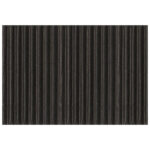 Papir ukrasni dvoslojni rebrasti B2 pk10 300g Heyda 20-47132 90 crni