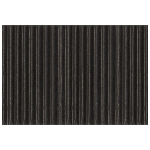 Papir ukrasni dvoslojni rebrasti B2 pk10 300g Heyda 20-47132 90 crni