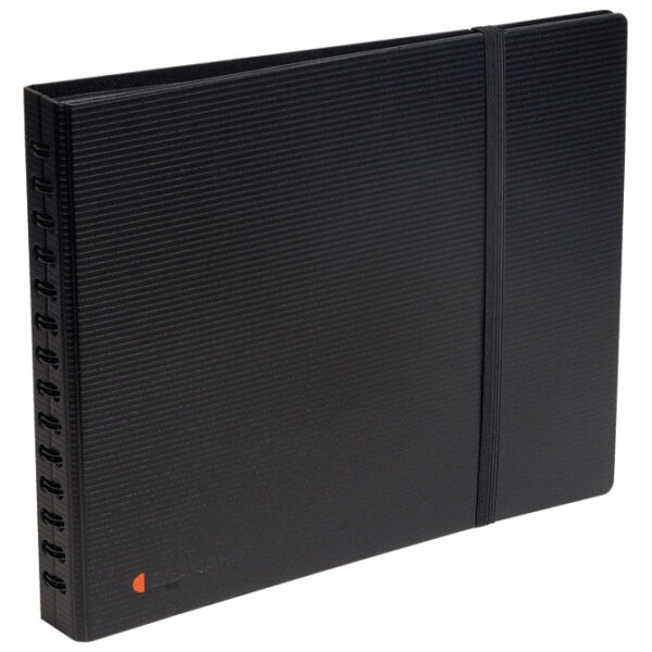 Album za vizitke 240 kartica s gumicom 25x20 cm Exactive Exacompta 75134E