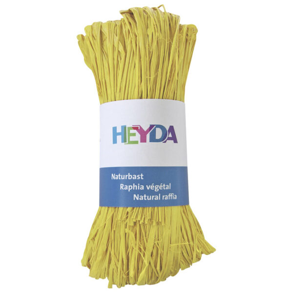 Rafija prirodna 50g Heyda 20-48877 88 svijetložuta!!