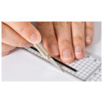 Skalpel nož u olovci aluminijski+noževi Heyda 20-48895 73 - Slika 3