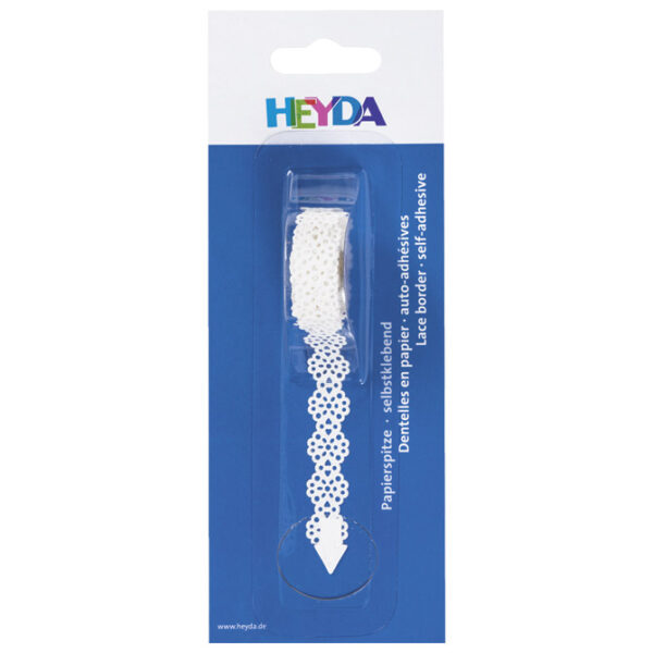 Traka čipka ljepljiva 14 mmx2m Cvijet Heyda 20-48800 81 blister