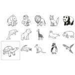 Žig s motivom Zoo+jastučić pk15 Heyda 20-48884 91 - Slika 2