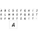 Žig s motivom ABC+jastučić pk30 Heyda 20-48884 79 - Slika 2