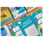 Mapa stolna pvc 50x40 cm Tablica množenja Connect - Slika 2