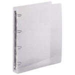 Mapa uložna 4ringa-fi30 mm A4 pp Crystal Maxi Exacompta 51342E prozirna