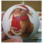 Ukras od stiropora 10 cm kuglica pk5 Knorr Prandell 21-6760104 bijeli - Slika 3