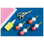 Ukras od stiropora  5 cm kuglica pk10 Knorr Prandell 21-6760058 bijeli - Slika 2