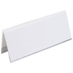 Pločica stolna za natpis pvc 12x5 cm Fornax