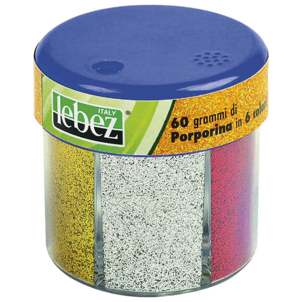 Prah ukrasni 10gx6boja u čaši Lebez 80318