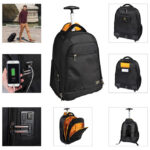 Ruksak za notebook 15,6" s kotačićima Exactive Exacompta 18634E - Slika 14