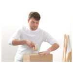 Traka ljepljiva 50 mm/66m akrilna Hot Melt Basic Tesa 58571 smeđa - Slika 2