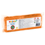 Plastelin 550g + plastični nožić Primo 261CP550250 narančasti