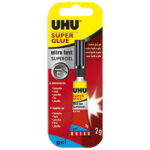 Ljepilo trenutačno  2g Super glue gel UHU blister - Slika 2