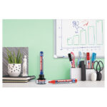 Tinta za marker (za bijelu ploču) 25ml Edding BTK25 plava - Slika 3