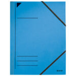 Fascikl klapa s gumicom karton A4 Leitz 39810235 plavi