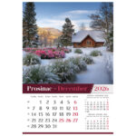 Kalendar "Vrtovi 2026" 13 listova, spirala - Slika 5