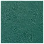 Korice za spiralni uvez 250g karton reljefne A4 pk100 GBC CE040045 tamnozelene