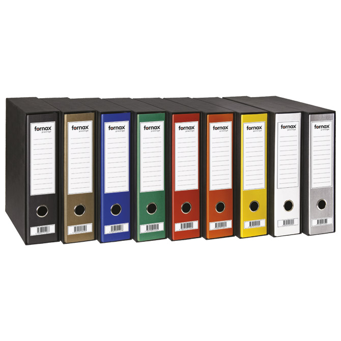 000010626 Registrator A4 široki u kutiji Prestige Fornax 402332 (13465) bijeli - Slika 1
