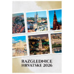 Kalendar "Razglednice Hrvatske 2026" 13 listova spirala