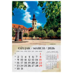 Kalendar "Razglednice Hrvatske 2026" 13 listova spirala - Slika 7