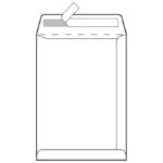 Kuverte - vrećice B4-BB strip 100g pk250 Fornax