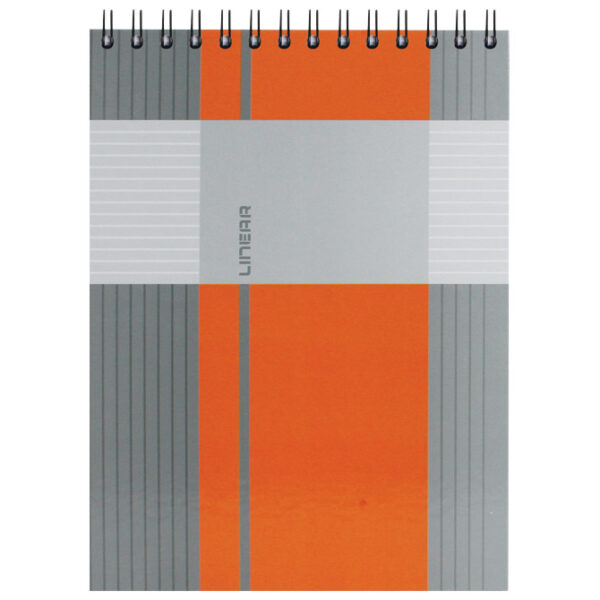 Blok kolegij A4 crte  80L spirala gore mat+lak Linear Marker 4-64