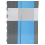 Blok kolegij A6 crte  80L spirala gore mat+lak Linear Marker 4-66 - Slika 2