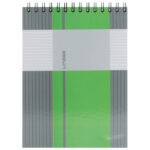 Blok kolegij A6 karo  80L spirala gore mat+lak Linear Marker 4-66 - Slika 4