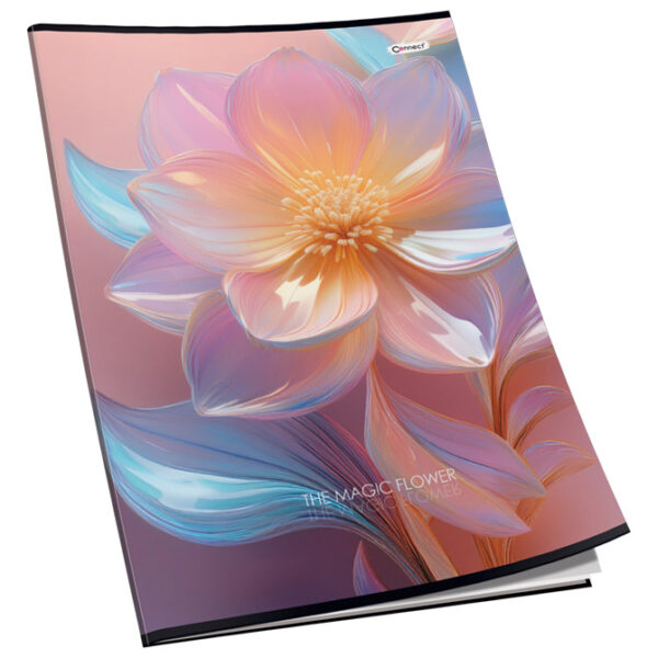 Teka meki uvez A5 crte 40+2L 80g glitter Connect sortirani motivi