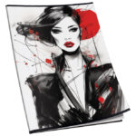 Teka meki uvez A5 crte 40+2L 80g glitter Connect sortirani motivi - Slika 2