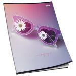 Teka meki uvez A5 crte 40+2L 80g glitter Connect sortirani motivi - Slika 12