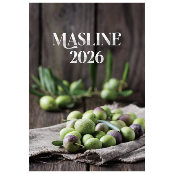 Kalendar "Masline 2026" 13 listova, spirala