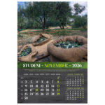 Kalendar "Masline 2026" 13 listova, spirala - Slika 4