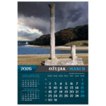 Kalendar "Nacionalni parkovi i Parkovi Prirode 2026" 13 listova, spirala - Slika 7