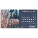 Kalendar stolni mali 2026. 13 listova, obostrani, spirala - Slika 2