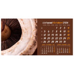 Kalendar stolni mali 2026. 13 listova, obostrani, spirala - Slika 12