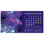 Kalendar stolni mali 2026. 13 listova, obostrani, spirala - Slika 17