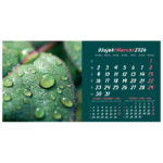 Kalendar stolni mali 2026. 13 listova, obostrani, spirala - Slika 22