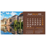 Kalendar stolni mali 2026. 13 listova, obostrani, spirala - Slika 23