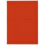 Fascikl klapa karton lak A4 215g Vip Fornax narančasti