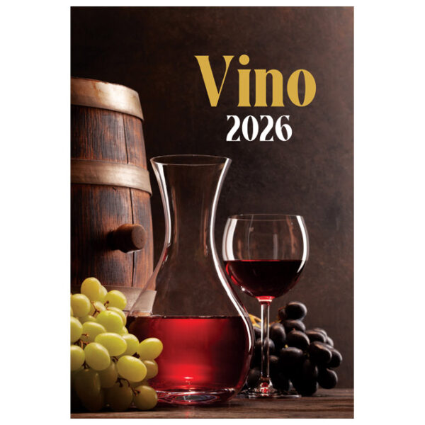 Kalendar "Vino 2026" 13 listova, spirala