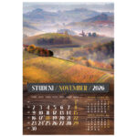 Kalendar "Vino 2026" 13 listova, spirala - Slika 4