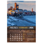 Kalendar "Vino 2026" 13 listova, spirala - Slika 6